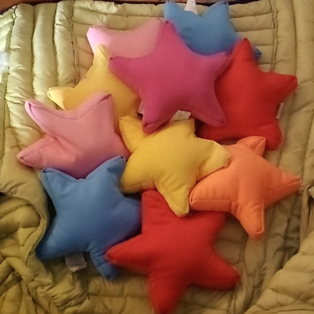 Mini Star Throw Pillows 🌟